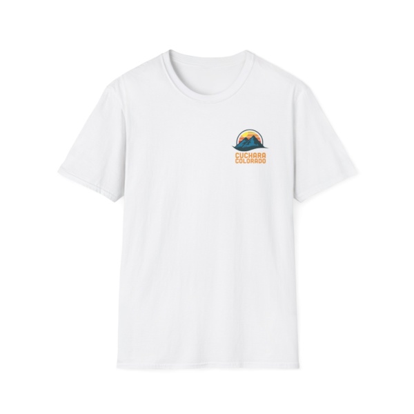 2022 | Retro Mountains Softstyle T-Shirt - Image 4
